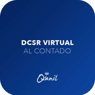 DCSR Virtual / pago al contado
